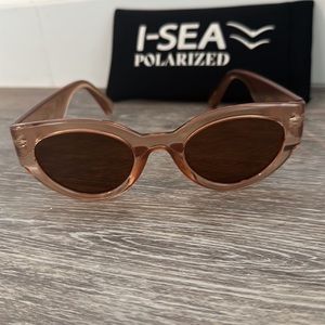 I-SEA Sunglasses Ashbury Sky TAUPE / BROWN POLARIZED LENS